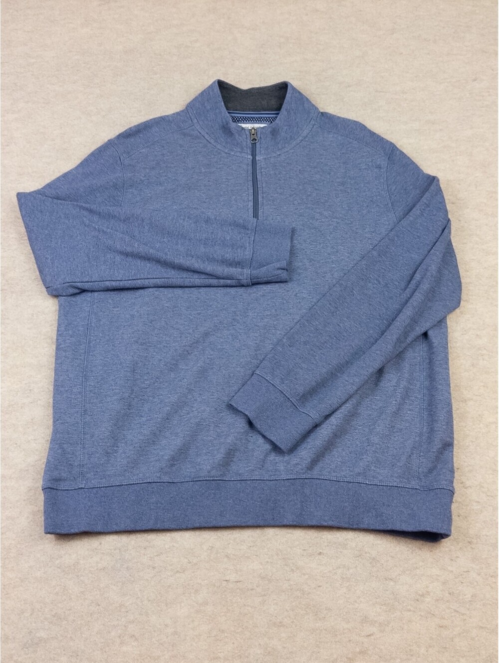 English Laundry Men's XL Blue Half-Zip Pullover Sweatshirt